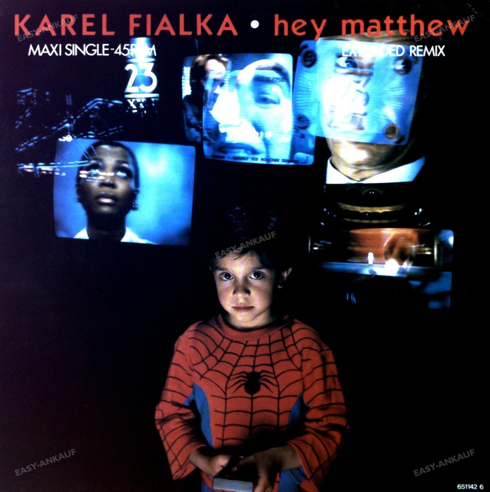 Karel Fialka - Hey Matthew (Extended Remix) Maxi (VG+) ' | eBay.de