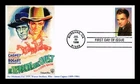 US COVER JAMES CAGNEY LEGENDS OF HOLLYWOOD FDC THE OKLAHOMA KID MOVIE