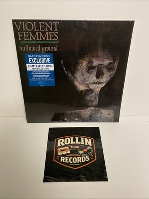 Violent Femmes Hallowed Ground LP 40th Anniversary Azure Blue Vinyl B&N Edition