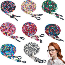 8 Pcs Eyeglass Holder Strap, Glasses Strap Cord Lanyard, Sunglass Retainer Chain