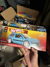 Hot Wheels Brick Shop Custom '90 Honda Civic EF The Hot Ones Mattel Speed Series