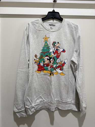 Pile grafico albero di Natale uomo gruppo Topolino taglia XL - Foto 1 di 2