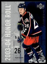 2003-04 Upper Deck Honor Roll Todd Marchant Columbus Blue Jackets #23