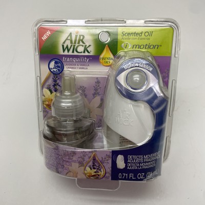 Air Wick Tranquility i Motion Scented Oil Warmer Kits Lavender & Vanilla New