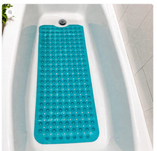 Extra-Long Non-Slip Bathtub & Shower Mat 39”x16” (Smooth/Non-Textured Tubs Only)
