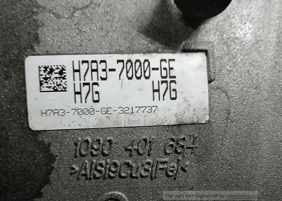 T2H24549 Cambio automatico  JAGUAR XE 2.0 D Turbo aut. (120Kw) Ber 4p/d/1999cc - Immagine 3 di 3