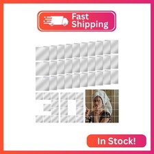 ROADPLUM 30 PCS Acrylic Mini Mirror Tiles Self Adhesive, 2 Inches Square High-De