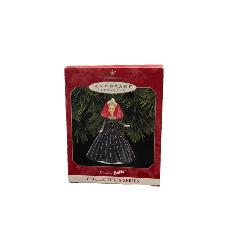 Hallmark Keepsake 1998 Holiday Barbie Christmas Ornament 6th in Series-NEW- READ