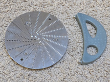 Exprimidor eléctrico Jack LaLanne's Tristar MT-1000 hoja y herramienta media luna gris