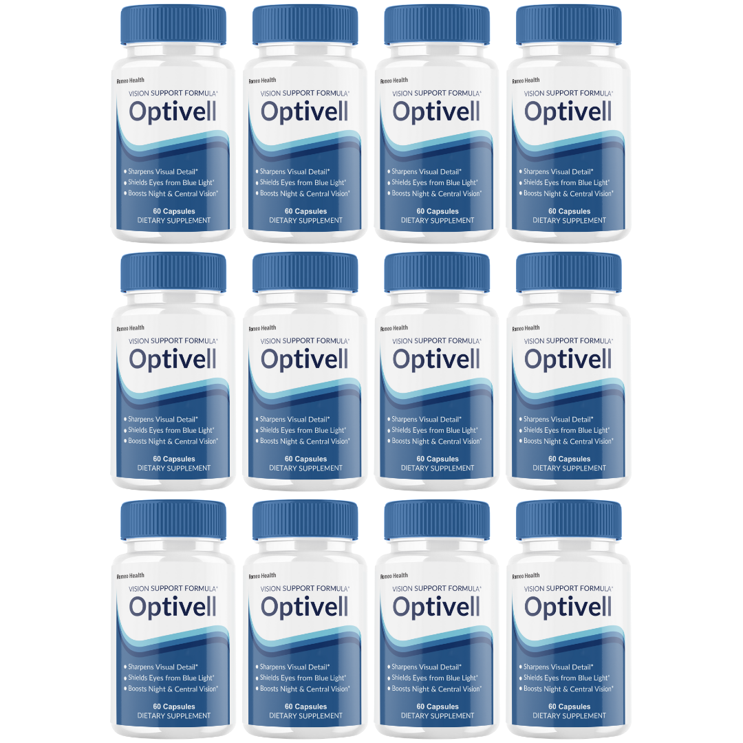 Optivell Vision Support Formula, Opti Vell Eye Health (12 Bottle)