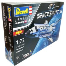Revell NASA Space Shuttle Model Kit 05673 1:72 set 40° anniversario