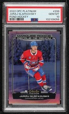 2022 O-Pee-Chee Platinum Pond Hockey Variants Juraj Slafkovsky PSA 10 GEM MT q2c