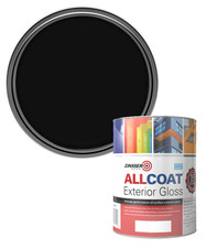 Zinsser AllCoat® Exterior Water Based Gloss Black 1L