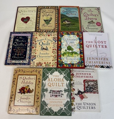 Jennifer Chiaverini Lot 11 Elm Creek Quilters Union Aloha Lost Master Legacy 