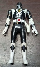 Vintage 1993 Bandai Mighty Morphin Power Rangers Flip Head Black Ranger