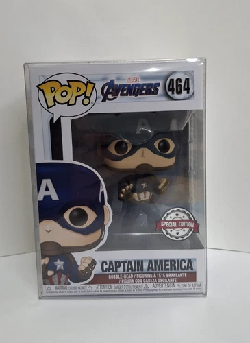 Funko Pop! Vinyl: Marvel - Captain America - (Exclusive) #464