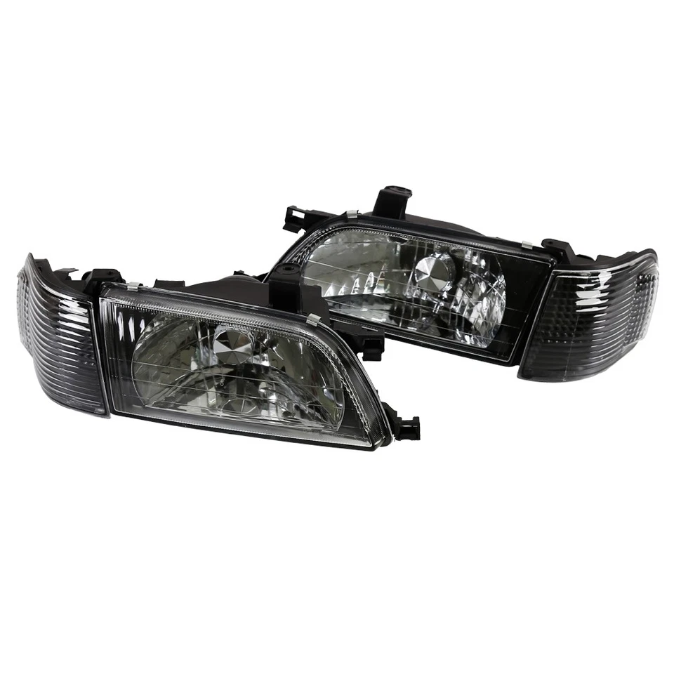 Headlights HeadLamp Pair Set Left +Right 81150-16770 For Toyota Tercel 1995-1999 Foto 3 de 4