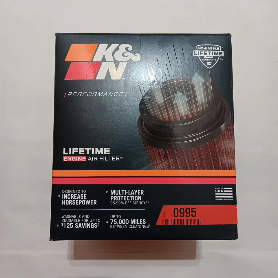 K&N Air Filter E-0995 for FORD Explorer/Ranger/Escort/Windstar - Image 2 of 2