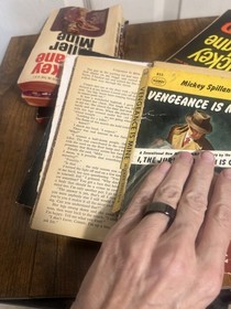 8 vintage MICKEY SPILLANE paperback lot Killer Mine, The Deep, Kiss Me Deadly