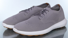 FootJoy Flex LE2 Men's Knit Wingtip Spikeless Golf Shoes Size 11 N Gray EUC