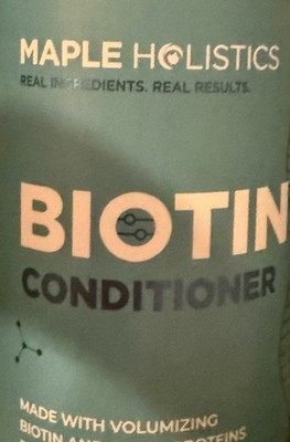 NEW sealed BIOTIN Maple Holistic Conditioner Volume Biotin Plant  Protein 16 oz 