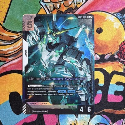 Bandai Gundam Card Game Unicorn Gundam (Awakened) Unit GD04-066 English