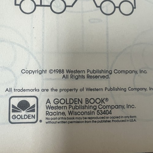 Lot Of 6 Vintage 1988 A Golden Book - A Giant Coloring Book Preschool  Unused - Picture 8 of 22