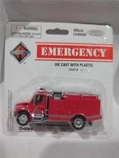 Boley Fire Emergency TWO-DOOR CAB ENGINES HO 1/87 (sold separately, read desc.)