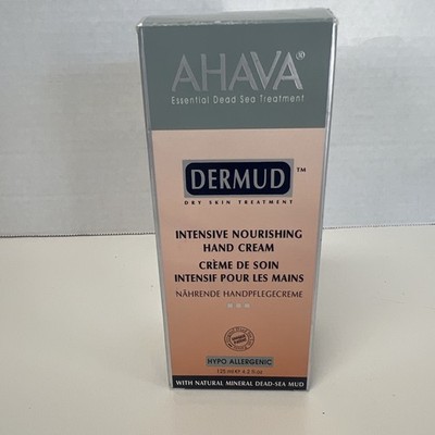 AHAVA Dead Sea Essentials Intensive Nourishing Hand Cream 4.2 Oz