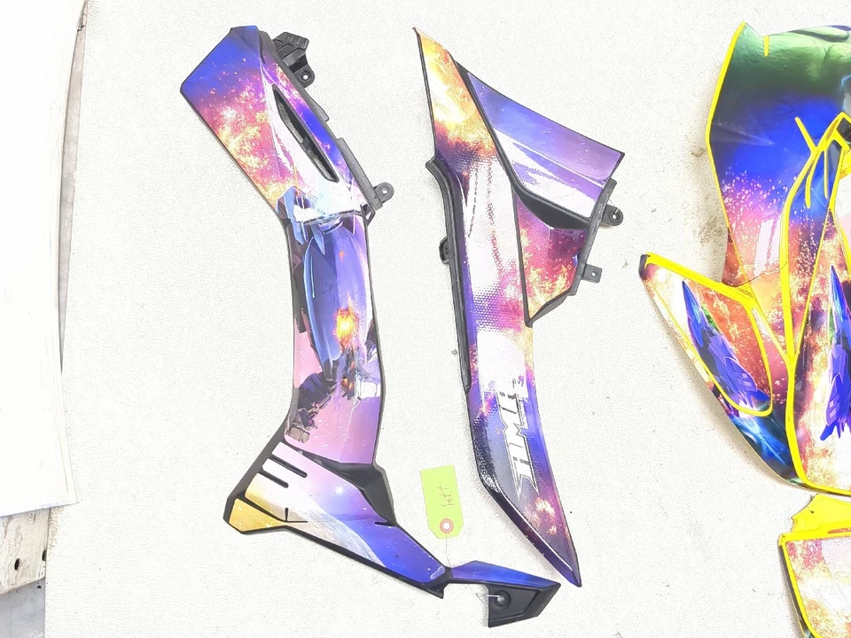 Juego de paneles de cubierta de carenado Kawasaki BR125 Z125 Pro 17-23 kit de gráficos de repuesto Foto 4 de 4
