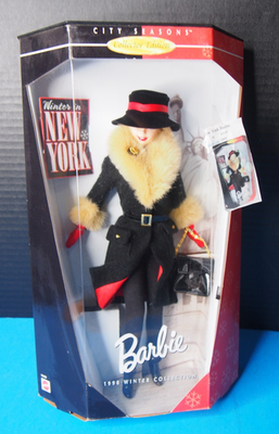 Muñeca Barbie Mattel City Seasons Otoño: Edición de coleccionista de 1998 - España