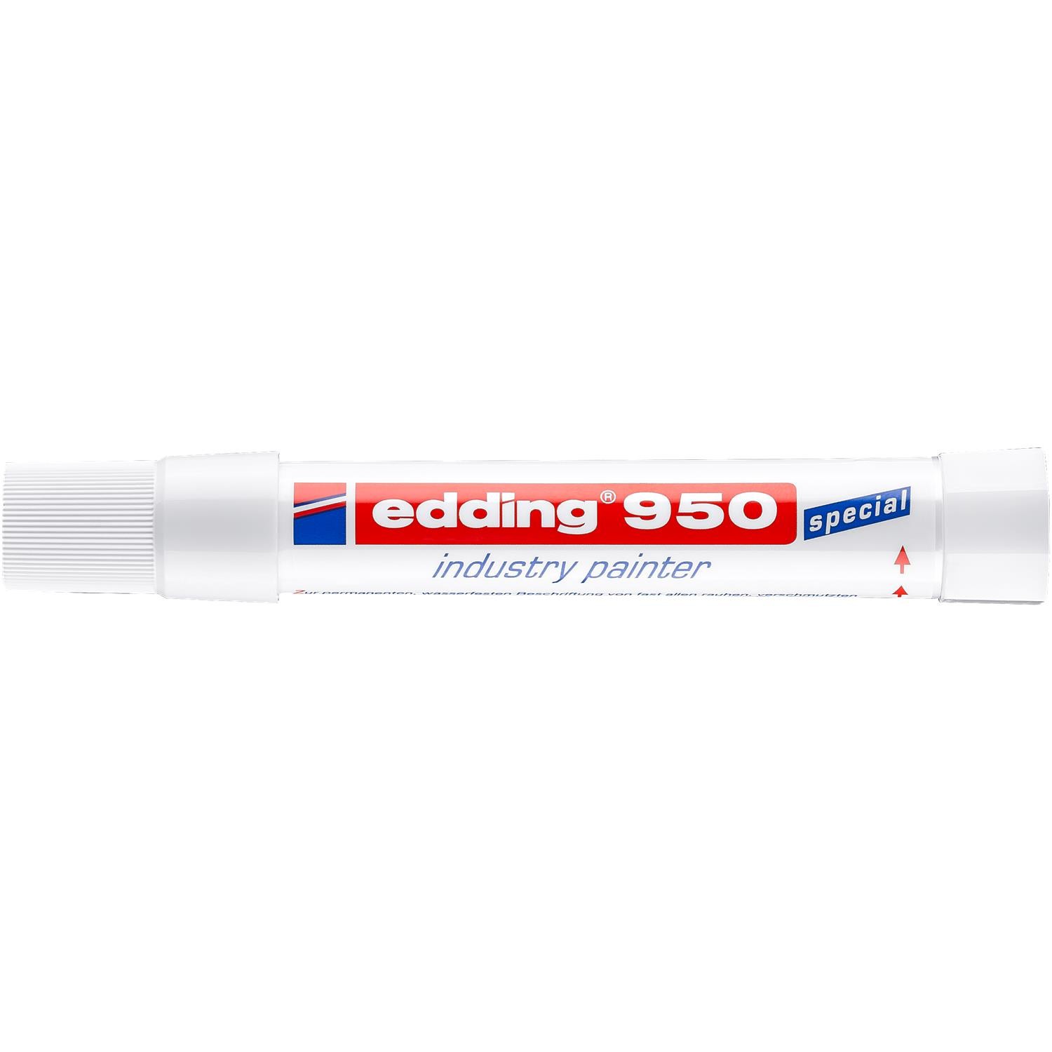 Marquer sur Surface Rouillée avec edding 950 Marqueur Pâte Blanc Lot de 5 - 3
