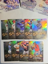 2025 Topps Stadium Club Savage Slugger Lot 9 Witt Trout Wood Ripken Rodriguez 