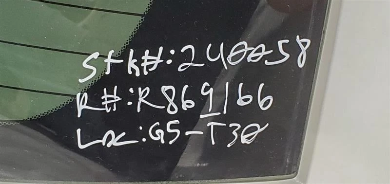 Honda Odyssey 2011 2012 2013 2014 2015 2016 2017 OEM furgoneta de vidrio trasero LX Foto 4 de 4