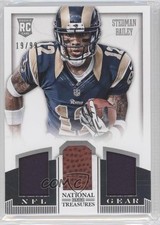 2013 National Treasures Rookie NFL Gear Materials Trio 19/99 Stedman Bailey 0b2