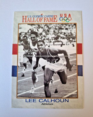 Impel US Olympic Hall Of Fame - Lee Calhoun #81 - Trading Card - Olympia