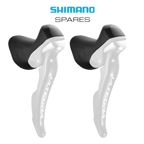 Shimano ST-6800 bracket covers, black pair