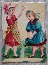 Carte-Chromos-Découpis-Fabrique de Chocolat I.BAUDET- Saint-Etienne