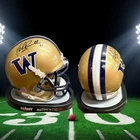 Mark Brunell Signed University of Washington Mini Helmet Radtke COA