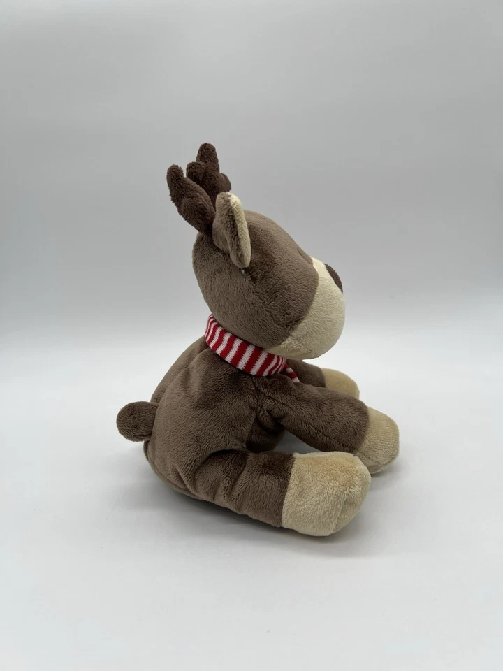 Juguete de peluche Carters Just One You Baby reno Navidad Lovey 6" Foto 2 de 4