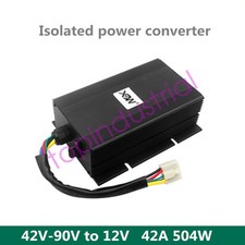 42V-90V to 12V 42A 504W isolated power converter DC-DC isolated step-down module