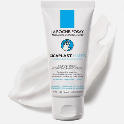 (pack of 2)La Roche-Posay Cicaplast  Instant Relief Hydrating Hand Cream 1.69oz