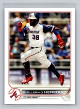 2022 Topps - #610 Guillermo Heredia Atlanta Braves Baseball Card