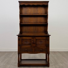 Antique 20th Century Small Welsh Dresser In Oak ( AF-5487 )