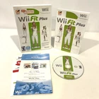 WII FIT PLUS NINTENDO WII FITNESS PLUS FUN EXERCISE GAME COMPLETE W/ MANUAL 2009
