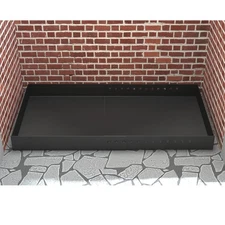 Flehomo Adjustable Fireplace Tray, Expandable Ash Pan for Collection,