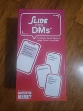 Slide in The DMs Adult Party Game What do you meme Creators New in Box