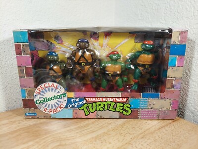 Vintage TMNT Collectors Special 4-Pack Leonardo Raphael Donatello 
