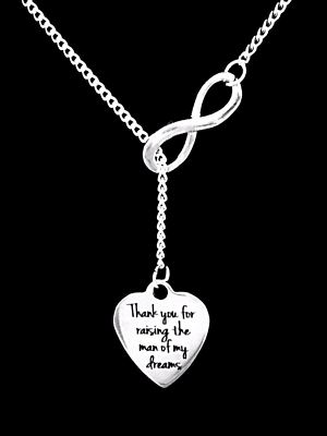 Mother Of The Groom Necklace Thank You For Raising The Man Of