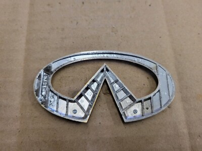 Infiniti OEM I30 J30 J30T Gold Rear Emblem Badge Logo Nameplate